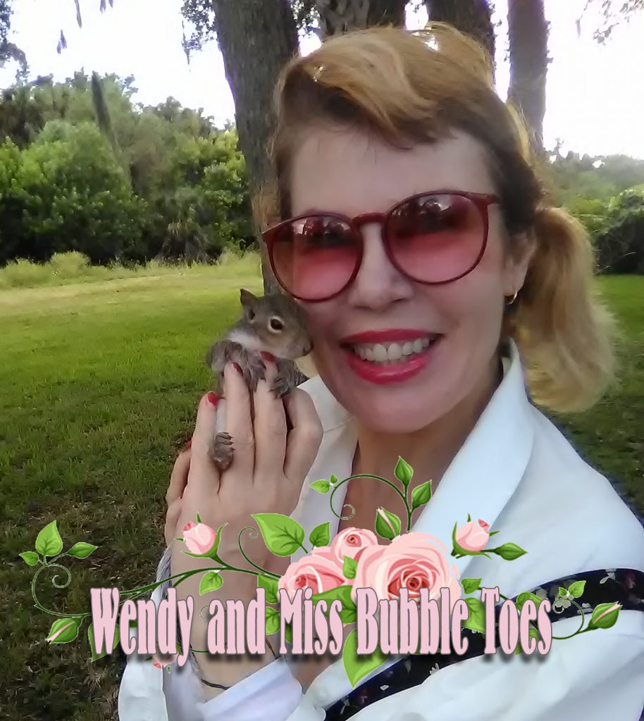 Wendy and Miss Bubble Toes